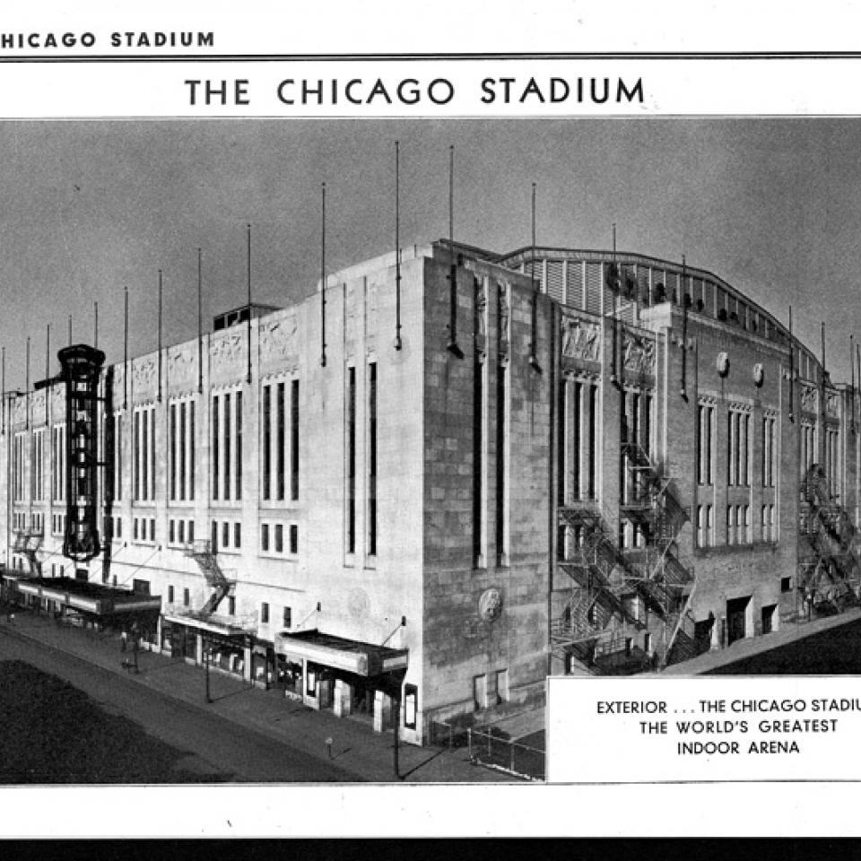 The Chicago Stadium Exterior